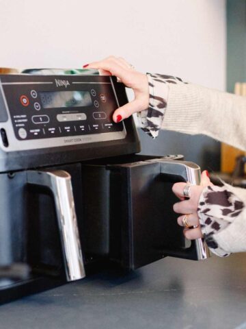 Preheating a Ninja air fryer
